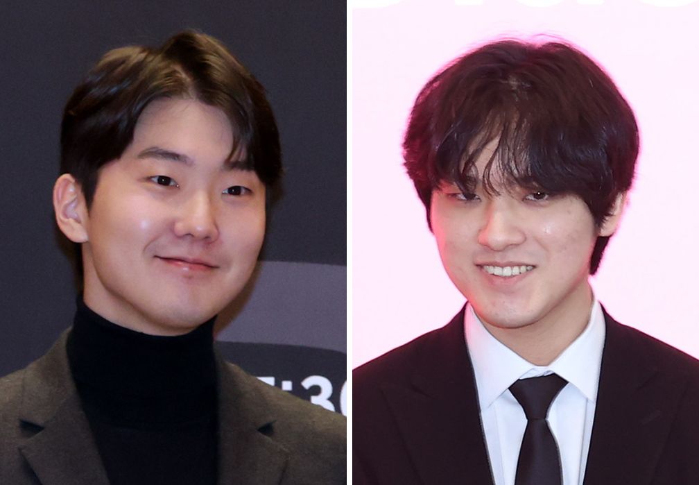 조성진(왼쪽), 임윤찬