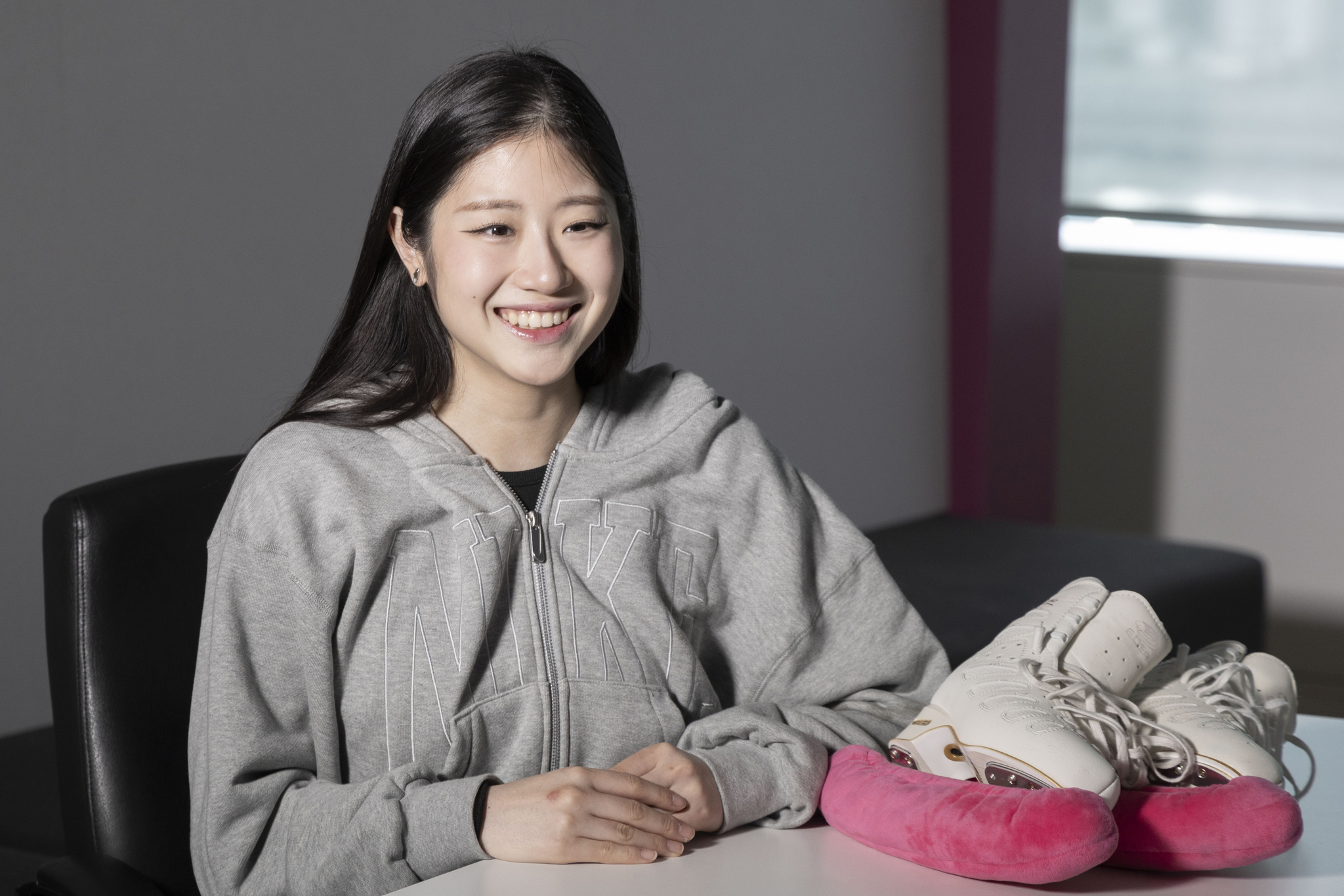 생애 첫 올림픽 출전을 앞둔 이해인. 장진영 기자