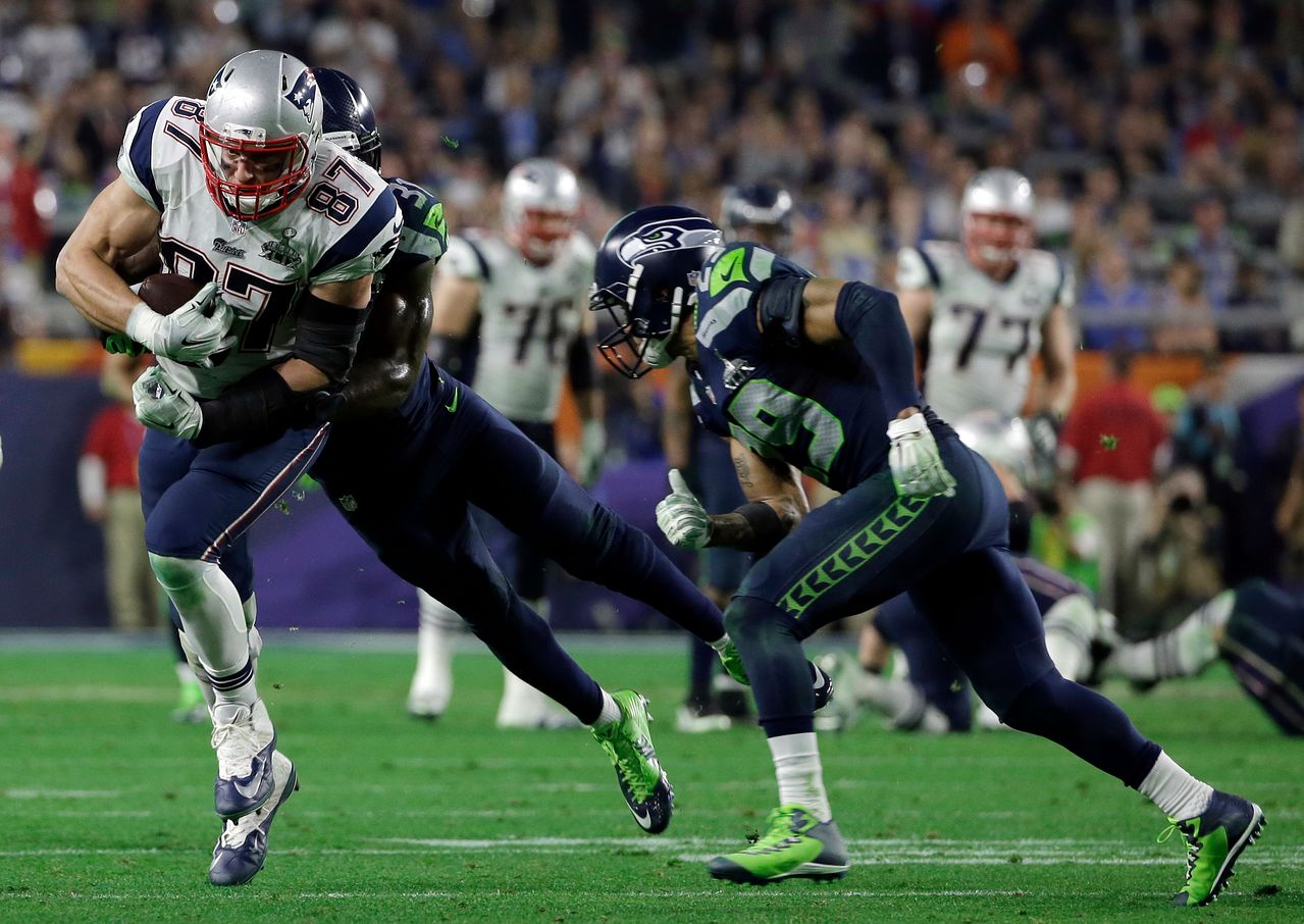 뉴잉글랜드 패트리어츠와 시애틀 호크스는 2015년 수퍼보울 무대에서 만난 뒤 11년만에 다시 대결을 펼친다. AP=연합뉴스