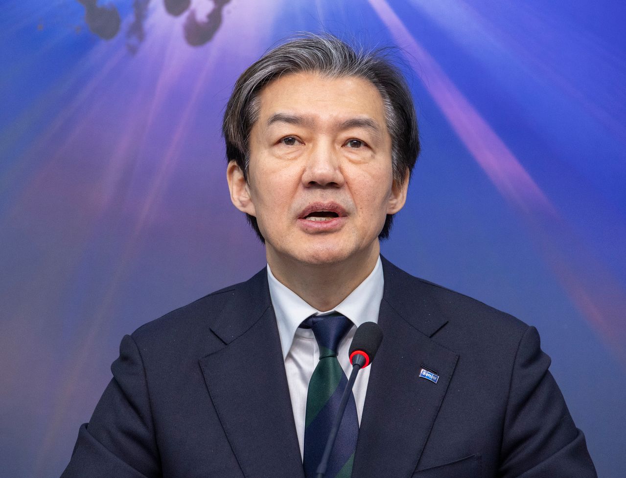 조국 조국혁신당 대표가 지난 29일 국회에서 열린 최고위원회의에서 발언하고 있다. 연합뉴스