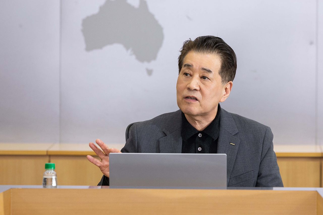 장인화 포스코그룹 회장이 지난 29일 그룹기술전략회의를 열었다. 사진 포스코그룹