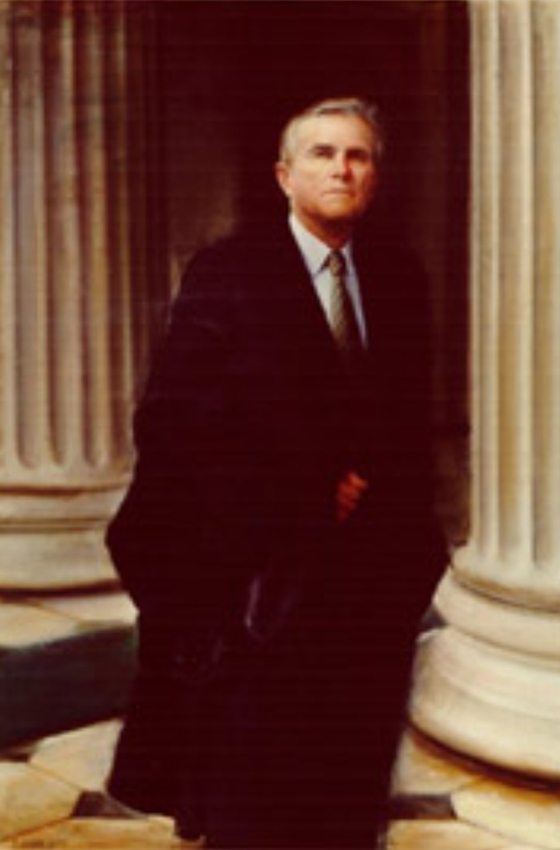 미국 재무부 홈페이지에 올라 있는 니컬러스 브래디 장관의 초상화. [사진 미 재무부] 