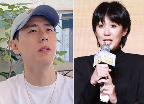 농구선수 이관희(왼쪽)·방송인 홍진경. 사진 SNS 캡처·연합뉴스