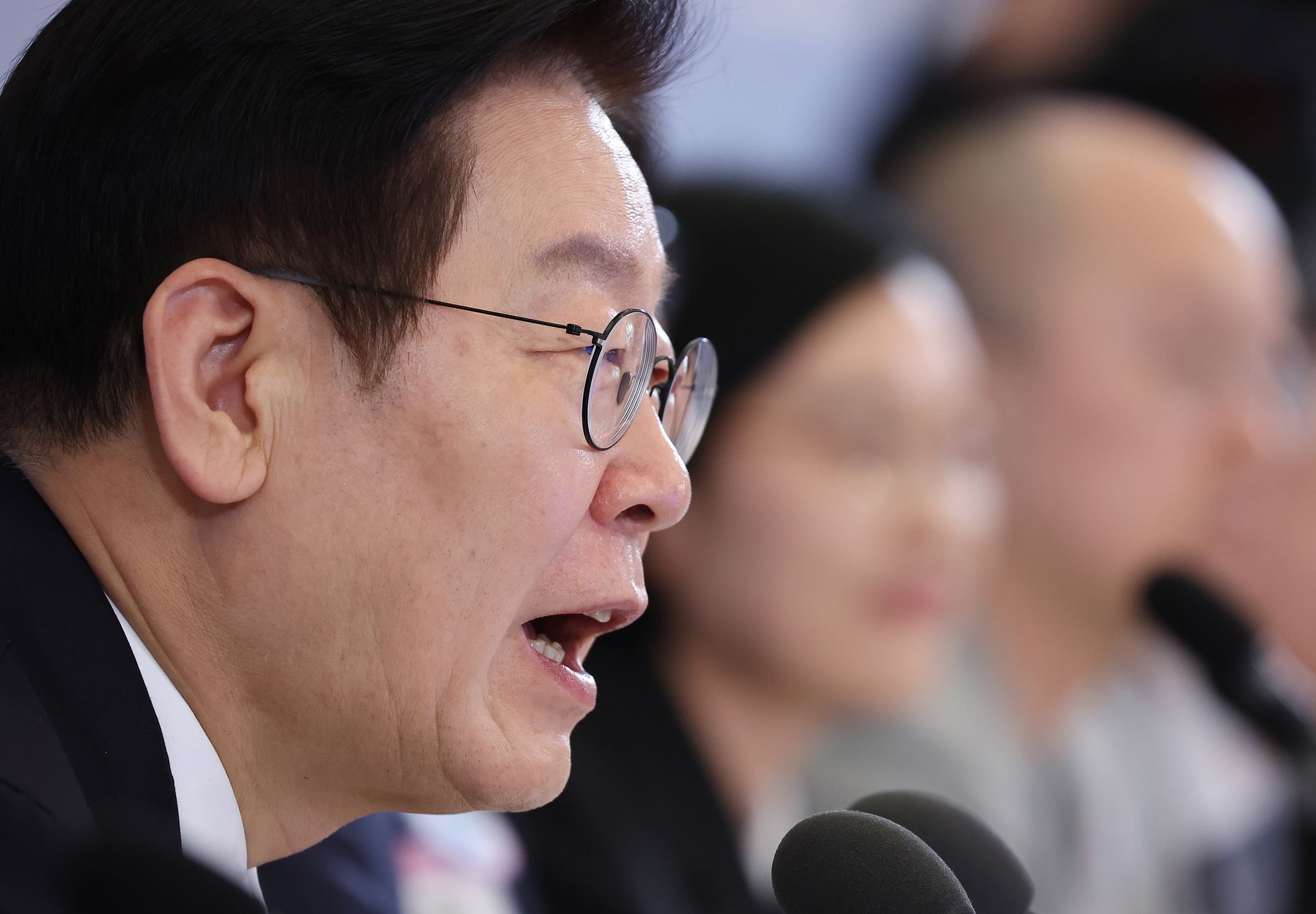 이재명 대통령이 지난 30일 청와대에서 열린 국가창업시대 전략회의 'K-스타트업이 미래를 만든다'에서 발언하고 있다. 뉴스1