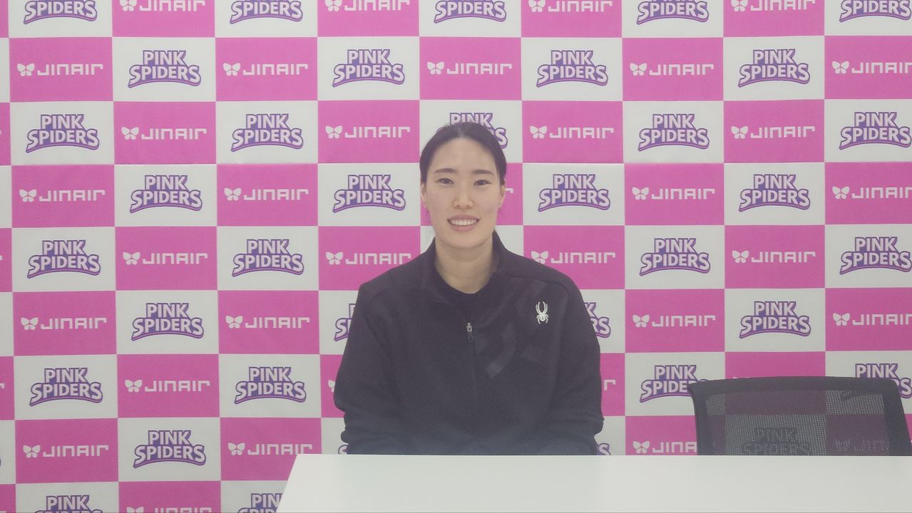 1일 인천 삼산체육관에서 열린 페퍼저축은행과의 경기에서 공수 활약을 펼친 흥국생명 최은지. 인천=김효경 기자