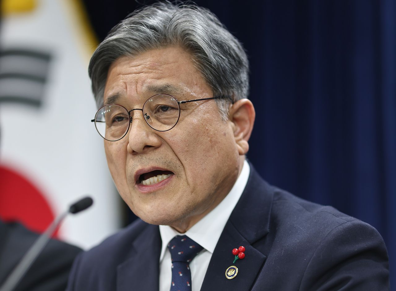 허민 국가유산청장 모습. 연합뉴스