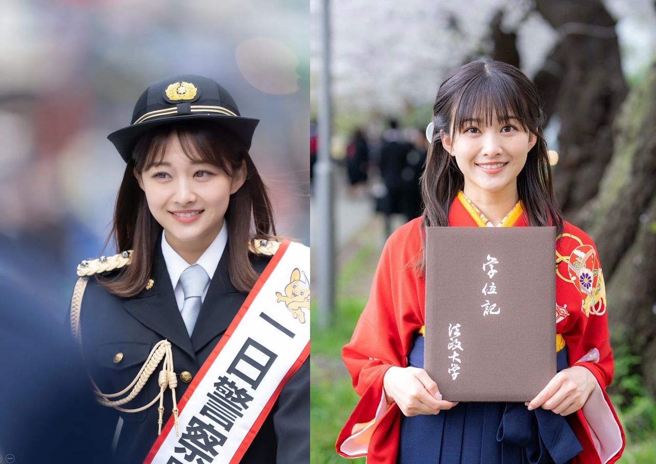 사쿠라자카46 출신으로 후지 TV 아나운서로 활약 중인 하라다 아오이 [인스타그램 캡쳐]