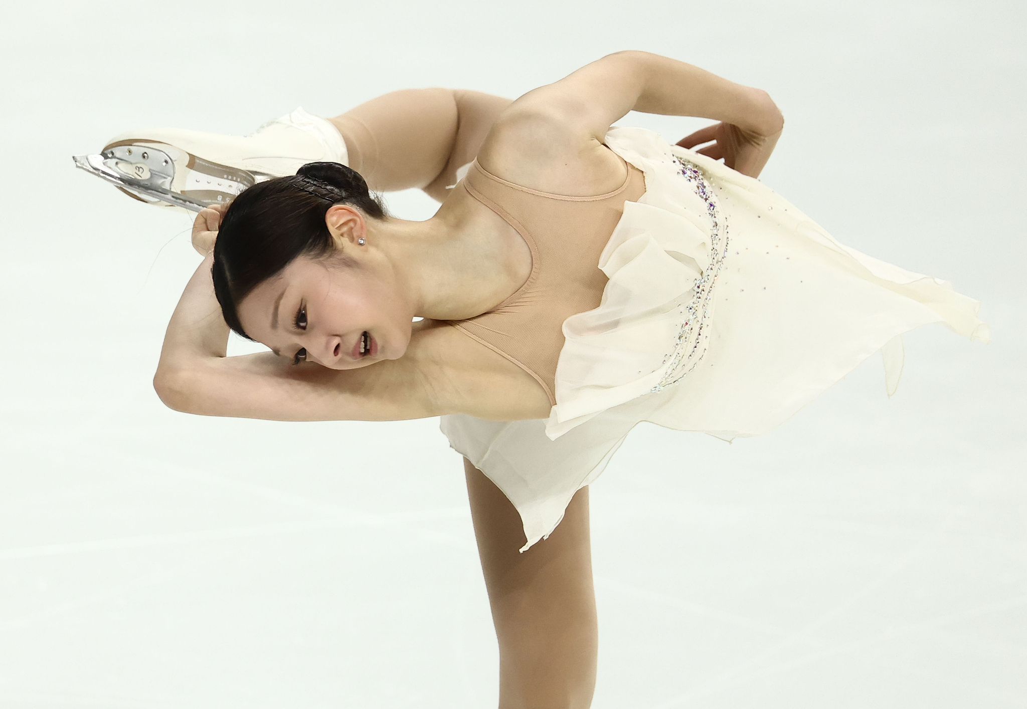 국가대표 선발전에서 1위를 차지하고 밀라노행을 확정한 신지아. 이번 올림픽의 기대주다. 연합뉴스