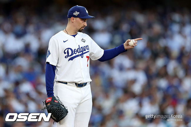 [사진] LA 다저스 블레이크 스넬. ⓒGettyimages(무단전재 및 재배포 금지)