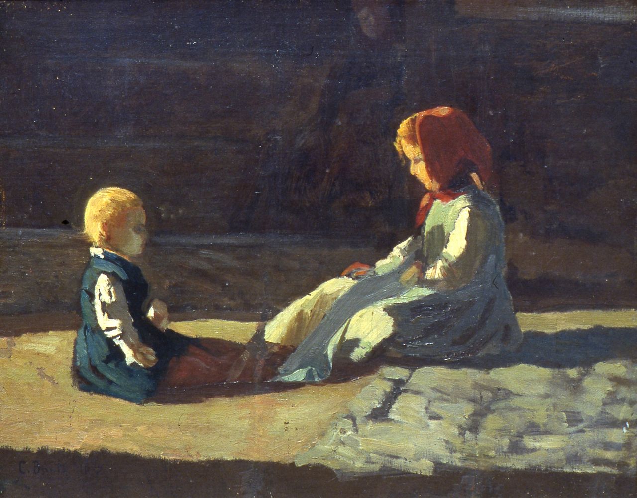 크리스티아노 반티는 현실에 대한 관찰과 빛·색채 연구에 공감하면서 독자적인 화풍을 모색했다.