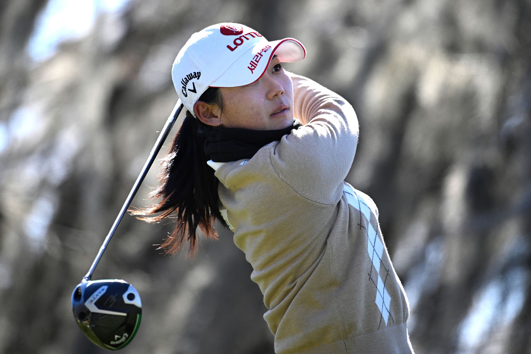 올시즌 LPGA 투어에 데뷔한 황유민은 5위에 올라 경쟁력을 입증했다. AP=연합뉴스