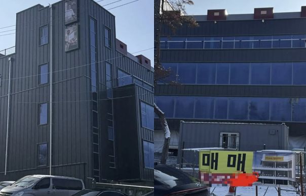 개업 예정인 파주에 위치한 임성근 셰프의 식당 건물에 '매매' 현수막이 붙어 논란이 확산됐다. 온라인 커뮤니티 캡쳐