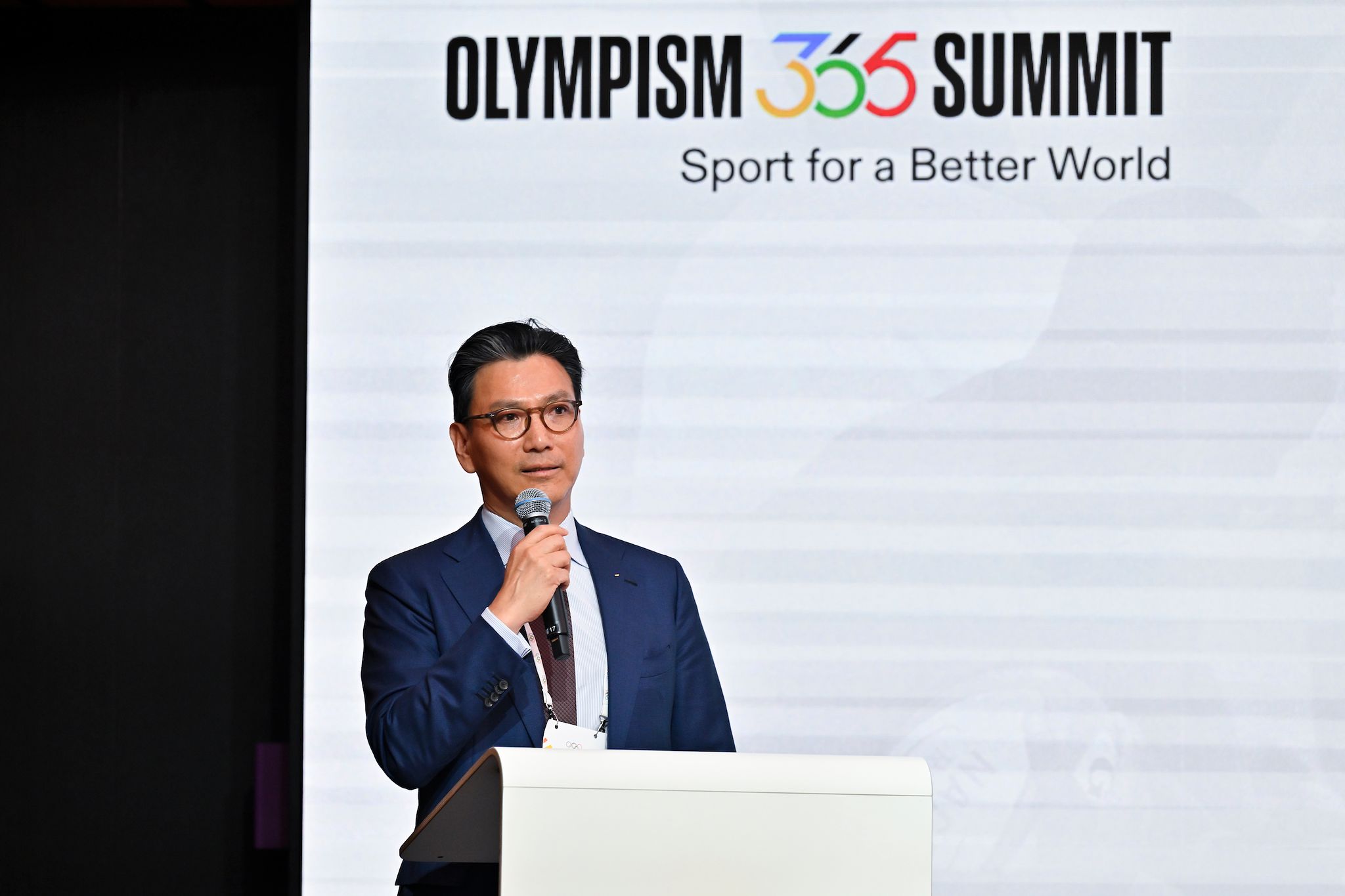 IOC 집행위원에 당선된 김재열 회장. 사진 대한체육회