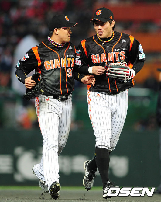 [OSEN=손용호 기자] 롯데 손아섭-전준우 / spjj@osen.co.kr