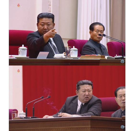 노동신문은 지난해 1월 29일 ″당 중앙위원회 제8기 제30차 비서국 확대회의가 지난 27일 당중앙위원회 본부에서 진행됐다″면서 김정은 국무위원장이 회의를 지도했다고 보도했다. 조선중앙TV캡처=연합뉴스