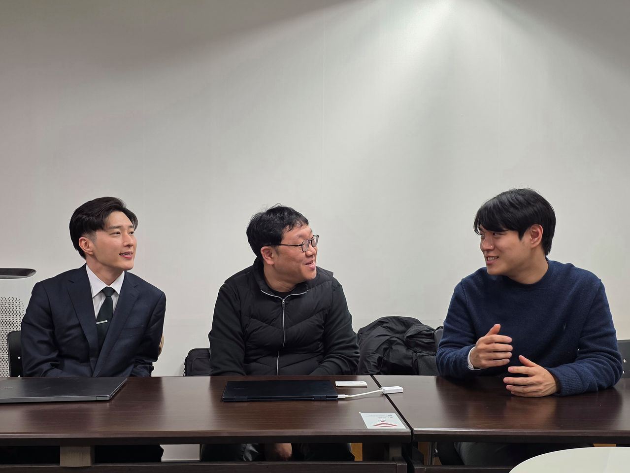 3일 중앙일보와 인터뷰하는 (왼쪽부터) 곽준영 변호사, 조세원 대표, 유호연 대표. 서지원 기자