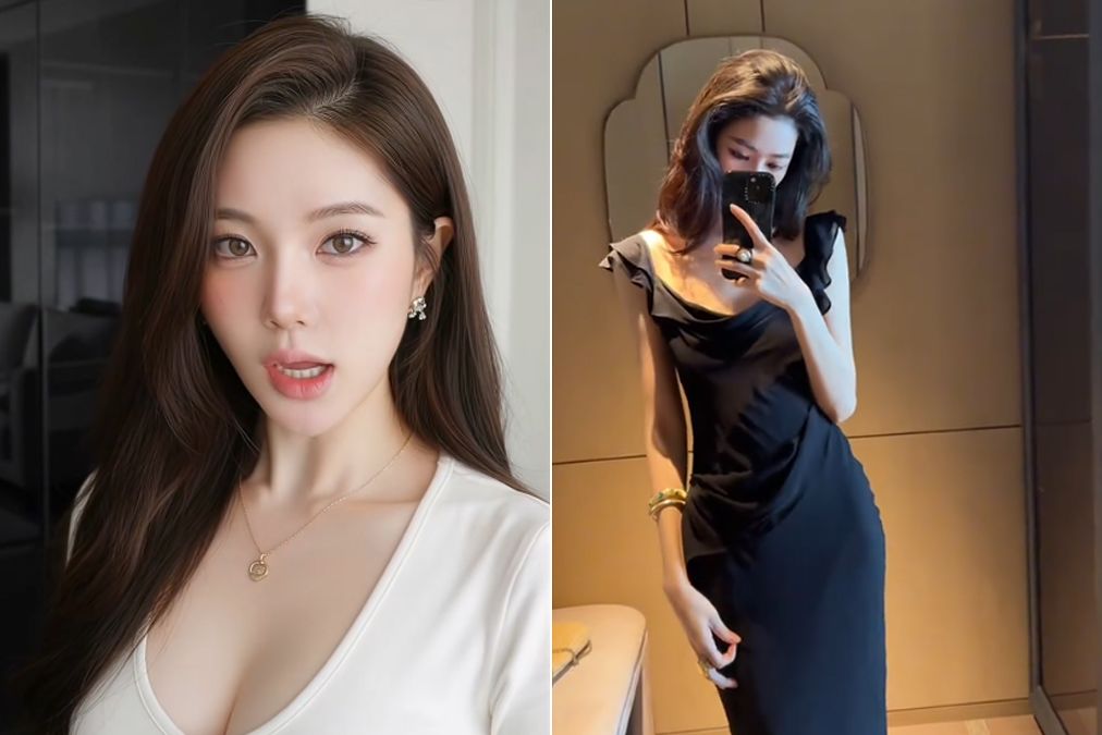 인공지능(AI)으로 제작된 가상 모델 ‘즈엉 투이 린’. 사진 틱톡 캡처