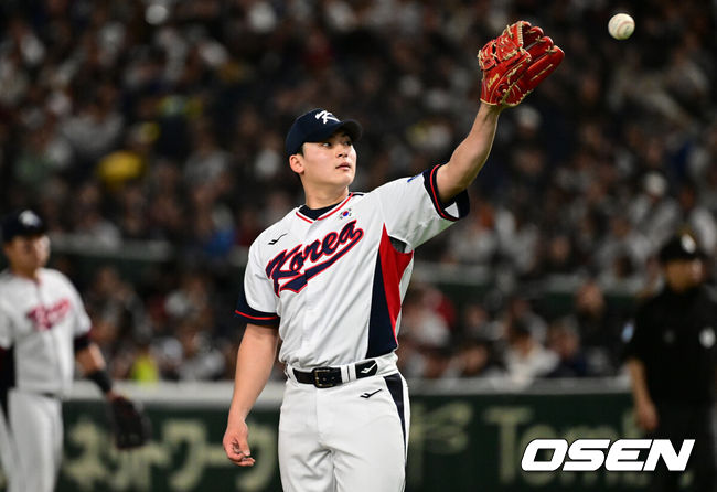 [OSEN=조은정 기자] 한국 야구 대표팀 조병현. /cej@osen.co.kr