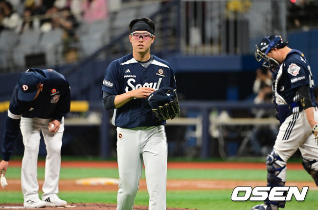 [OSEN=박준형 기자] 두산 김유성/ soul1014@osen.co.kr
