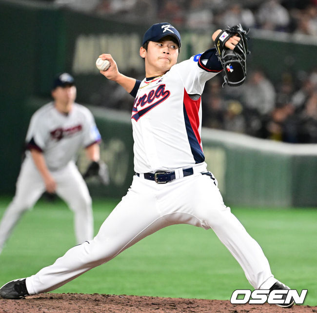 [OSEN=조은정 기자] 한국 야구 대표팀 박영현. 2025.11.16 /cej@osen.co.kr