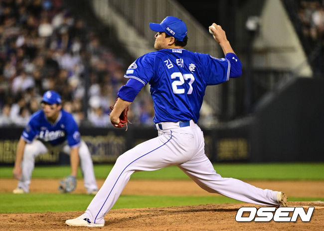 [OSEN=조은정 기자] 삼성 김태훈. 2025.06.01 /cej@osen.co.kr