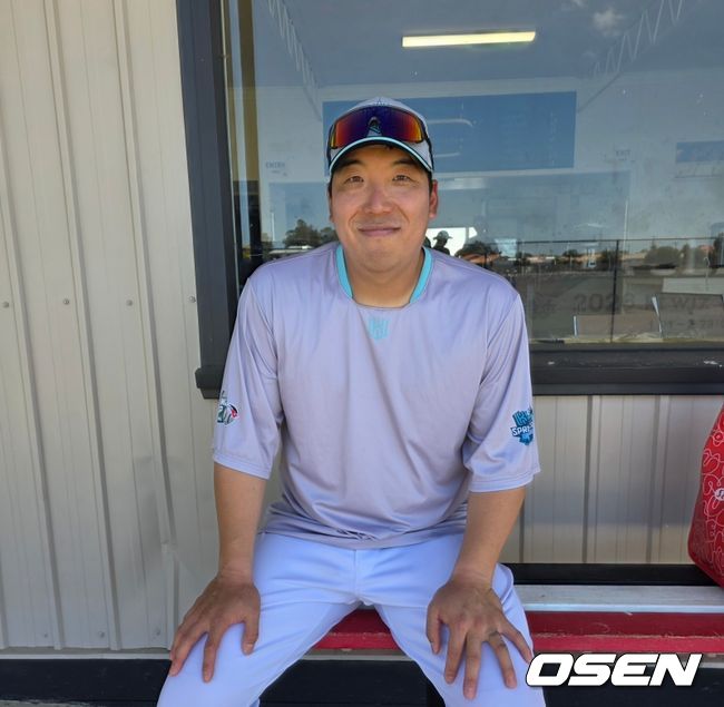 [OSEN=질롱(호주), 이후광 기자] KT 위즈 김현수 / backlight@osen.co.kr