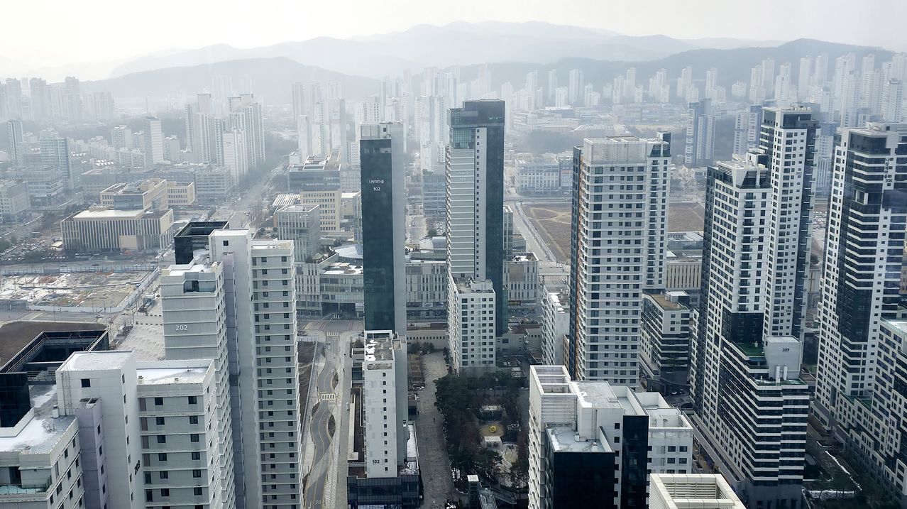 세종시 신도시 아파트 전경. 김성태 객원기자