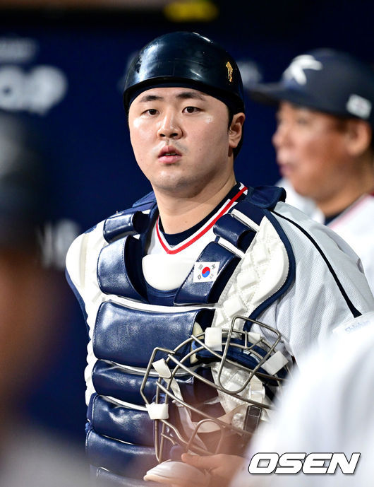 [OSEN=최규한 기자] 야구 대표팀 김형준. / dreamer@osen.co.kr