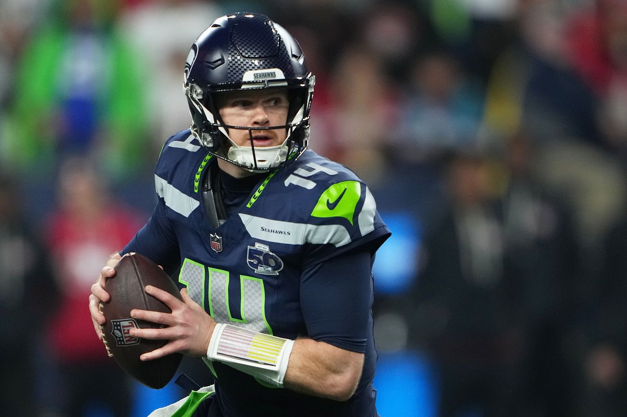 시애틀 쿼터백 다널드. 인생 역전의 아이콘이다. AP=연합뉴스