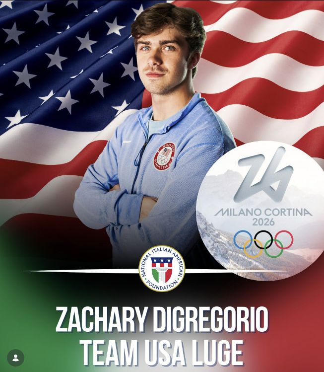 미국 루지 대표 잭 디그레고리오. 사진 디그레고리오 SNS