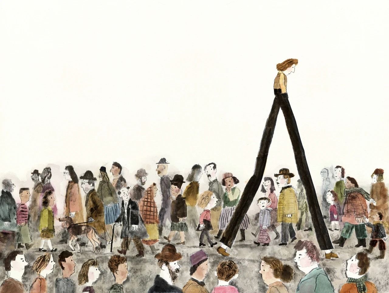 벤자민 필립스의 ‘다리긴 남자’.