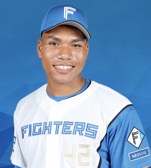 니혼햄 에드포로 케인. /니혼햄 파이터스 홈페이지