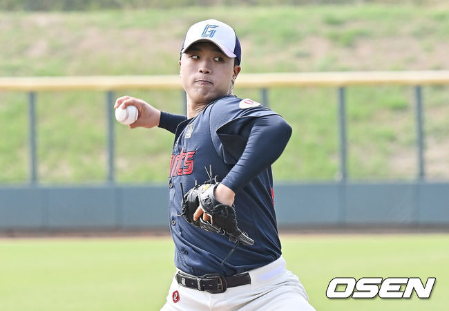 [OSEN=타이난(대만), 이석우 기자] 롯데 자이언츠 박정민 099 2026.02.02 / foto0307@osen.co.kr