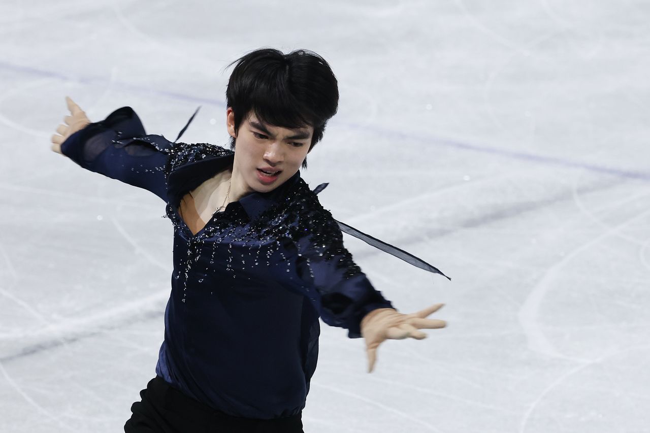 아름다운 차준환의 연기   (밀라노=연합뉴스) 서대연 기자 = 10일(현지시간) 이탈리아 밀라노 아이스스케이팅 아레나에서 열린 2026 밀라노ㆍ코르티나담페초 동계올림픽 남자 싱글 쇼트 프로그램에 출전한 차준환이 연기를 펼치고 있다. 2026.2.11   dwise@yna.co.kr (끝)  〈저작권자(c) 연합뉴스, 무단 전재-재배포, AI 학습 및 활용 금지〉