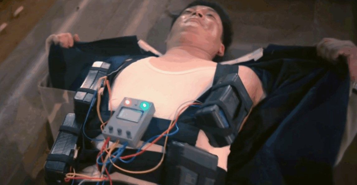 북한 영화 ‘대결의 낮과 밤’의 한 장면. [NKNEWS]