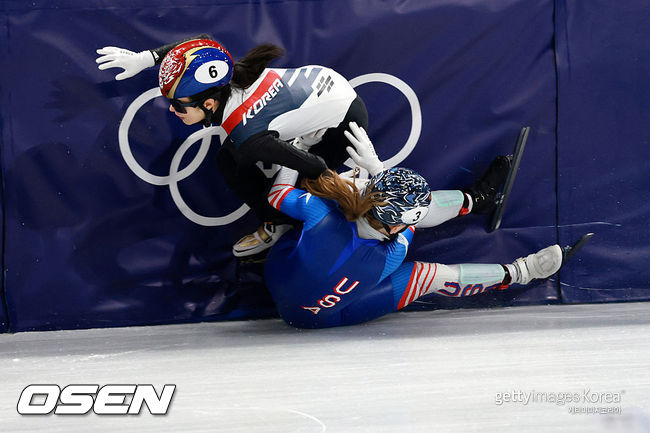 [사진] 김길리와 커린 스토더드. ⓒGettyimages(무단전재 및 재배포 금지)
