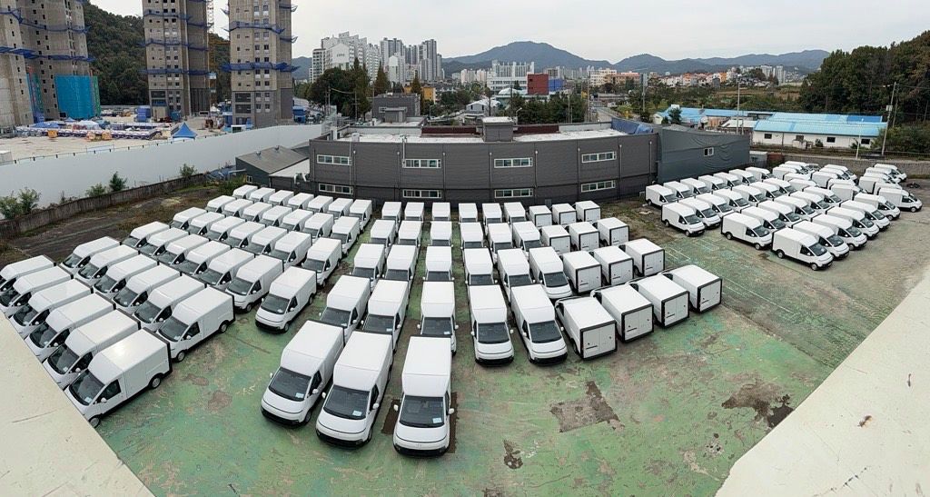 이동식 전기차 충전시설. (사진 제공=에바)