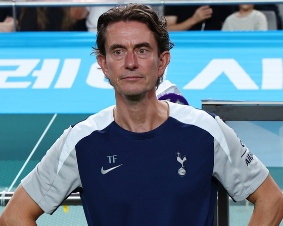 성적 부진으로 경질된 토트넘 프랑크 감독. 연합뉴스