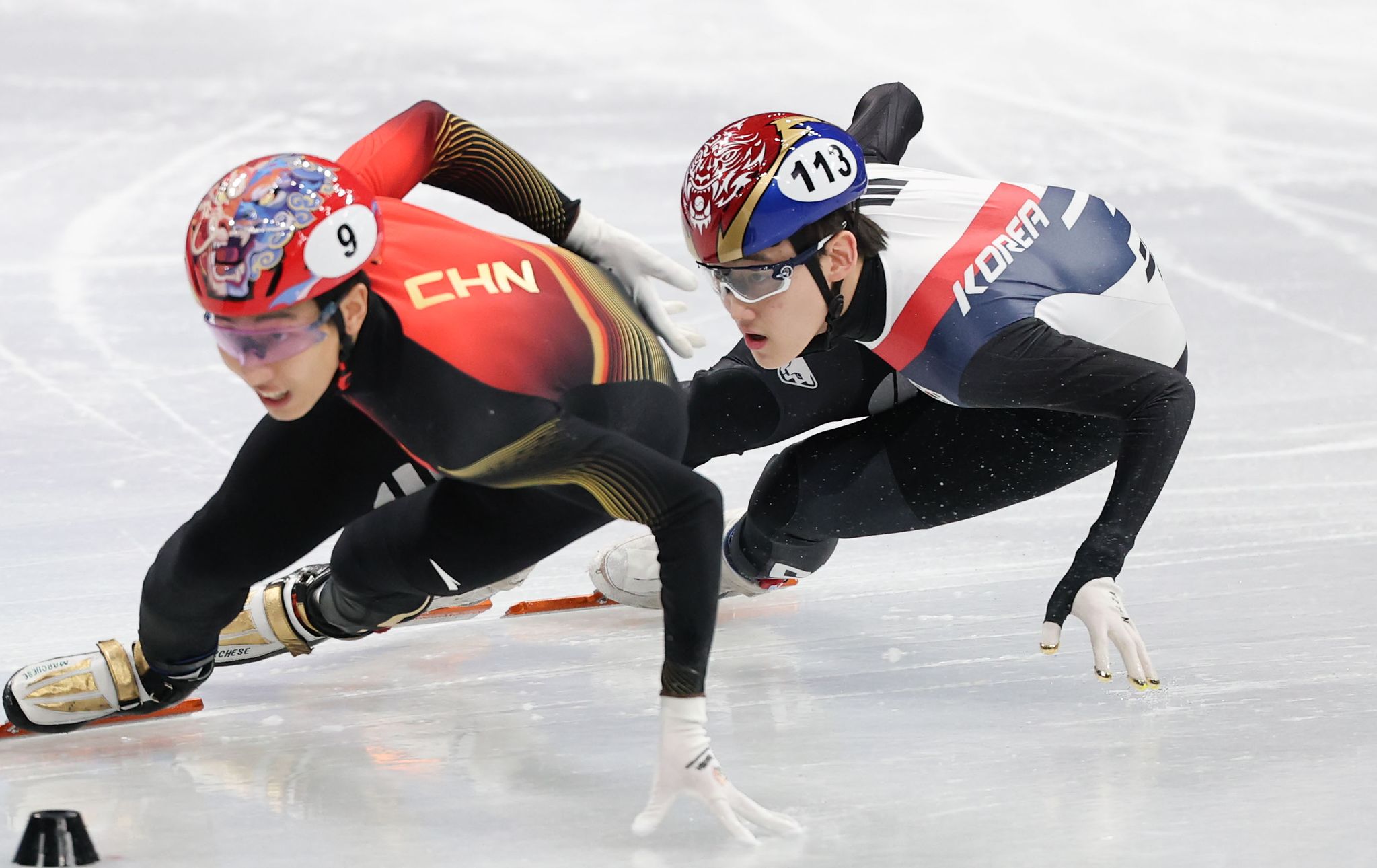 결승에서 질주하는 임종언. 김종호 기자 