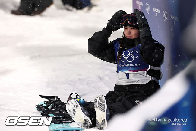 [사진] 최가온. ⓒGettyimages(무단전재 및 재배포 금지)