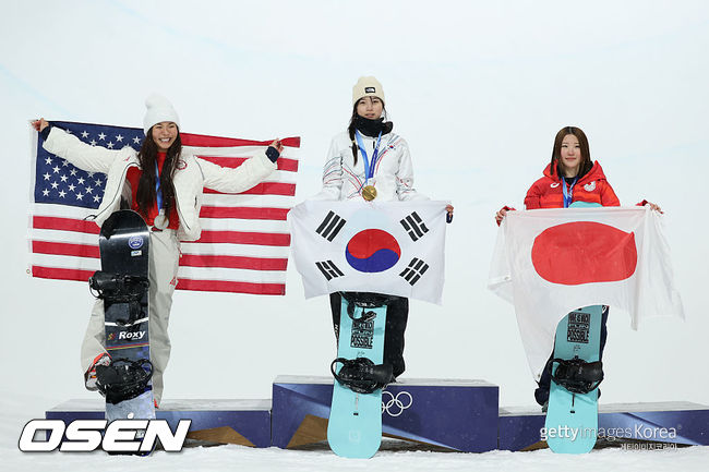 [사진] 최가온. ⓒGettyimages(무단전재 및 재배포 금지)