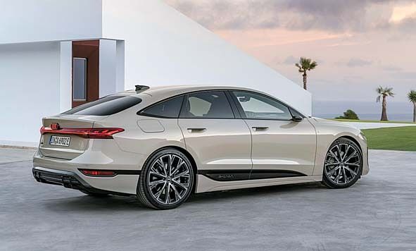 과감한 전동화 기술을 적용한 아우디 A6 e-트론. 