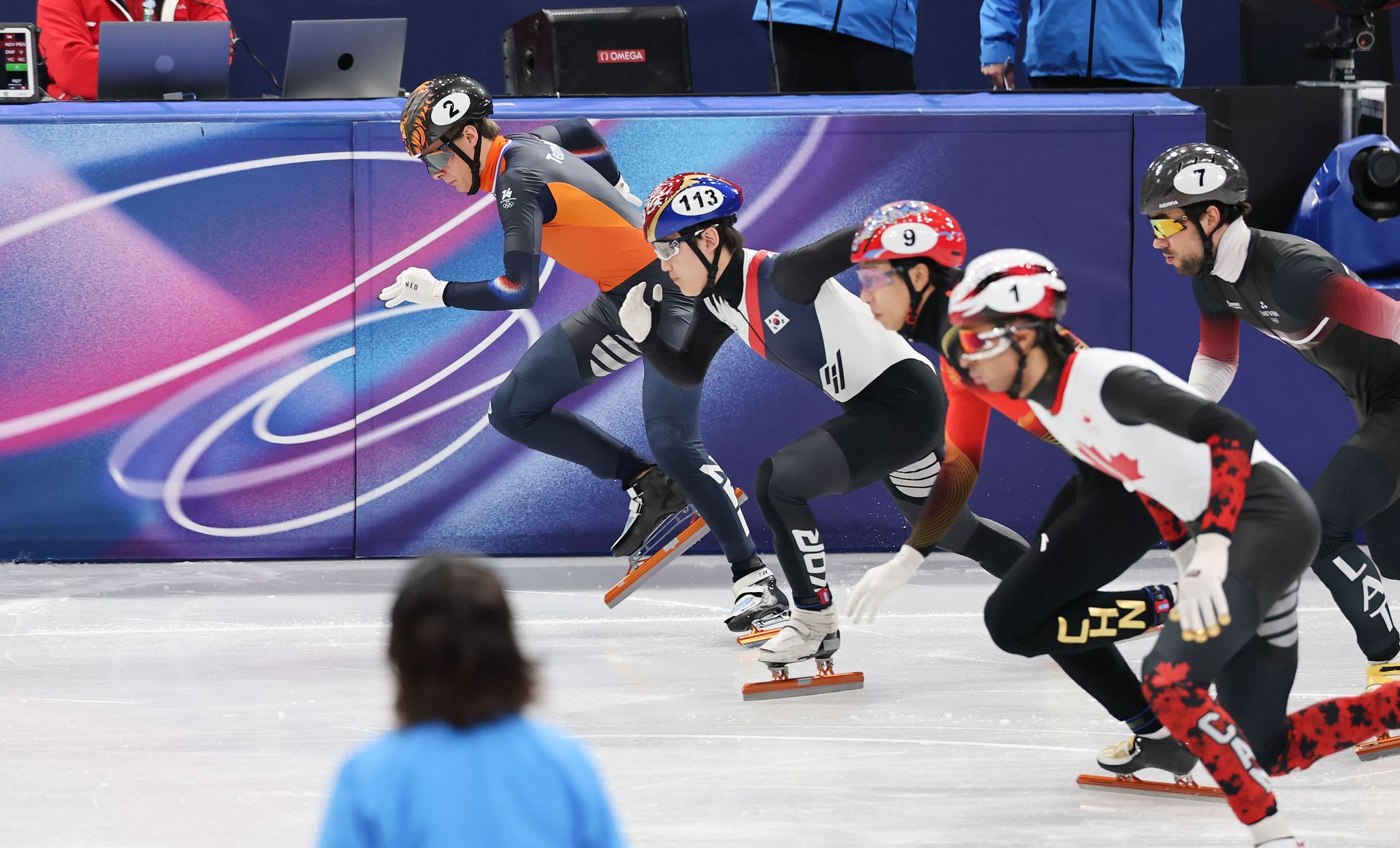 스타트하는 임종언. 김종호 기자 