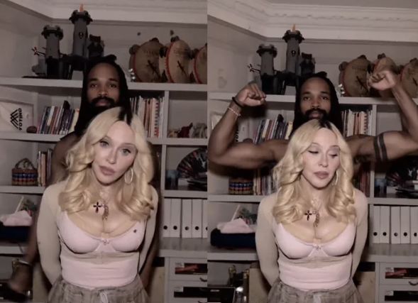 마돈나 SNS 캡쳐