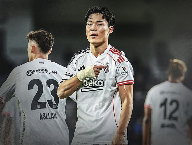 2경기 연속골을 터뜨린 오현규. 사진 베식타시 SNS