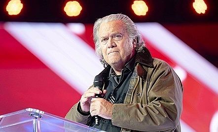 스티브 배넌 전 백악관 수석 전략가. AP=연합뉴스 