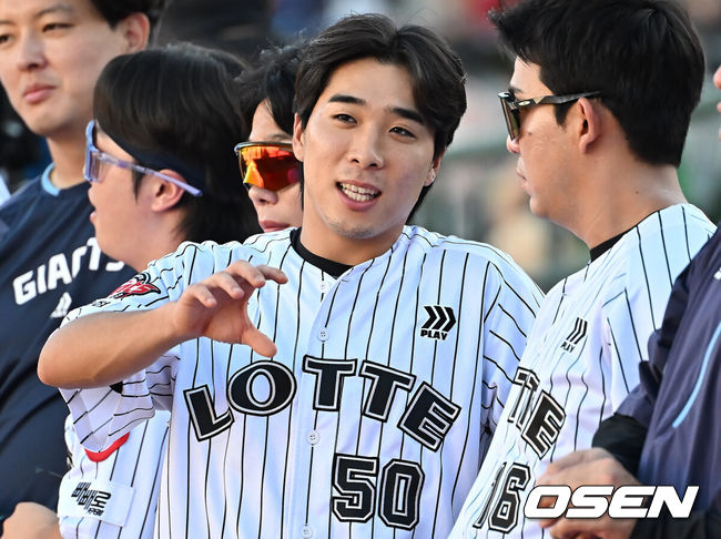 [OSEN=부산, 이석우 기자]  롯데 자이언츠 김동혁 091 2025.07.26 / foto0307@osen.co.kr