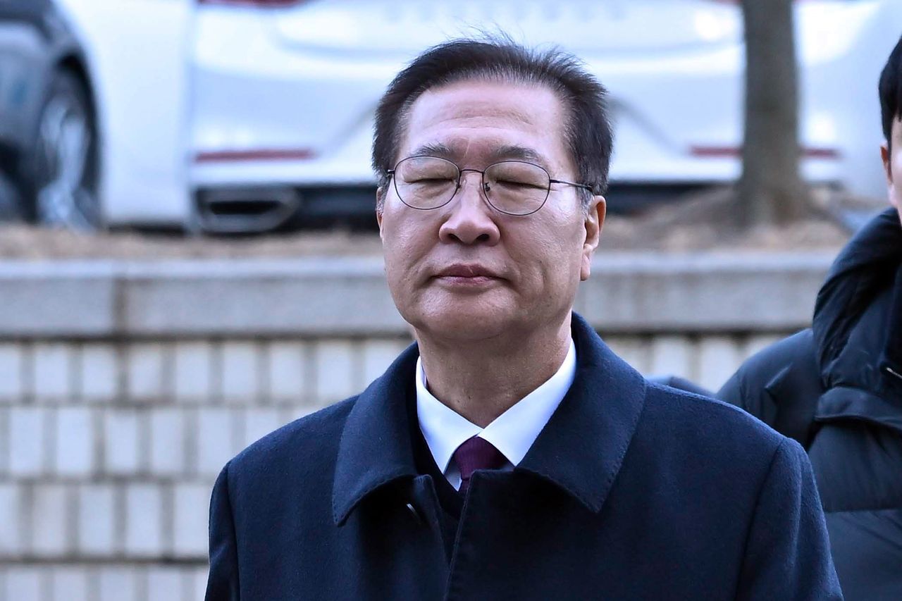 박성재 전 법무부 장관이 지난 9일 서울 서초구 서울중앙지방법원에서 열린 내란 중요임무 종사 등 혐의 2차 공판에 출석하고 있다. 뉴스1