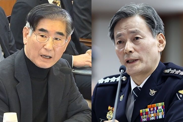 김용현(왼쪽), 조지호. 연합뉴스