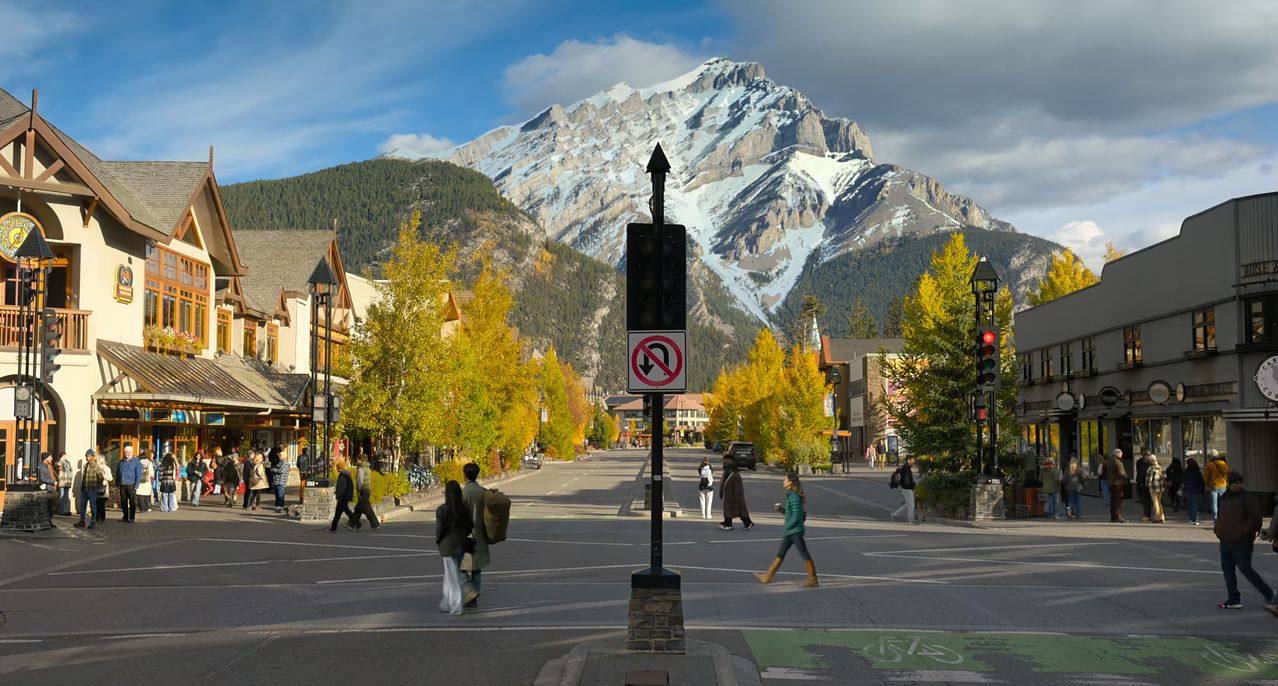 캐나다 밴프 시내. [사진 넷플릭스]